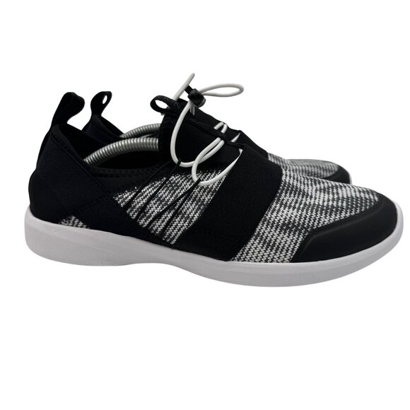 Vionic Alaina Active Supportive Sneakers Black/White Women's Size 8 - Picture 4 of 11